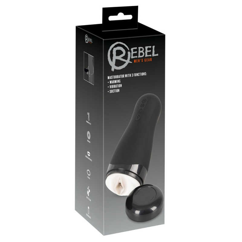 Masturbator with 3 Functions – Rebel