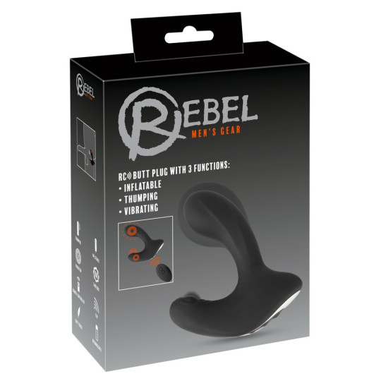 RC Butt Plug with 3 functions – Rebel