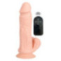 Bendable RC Vibrator with Balls – Nature Skin
