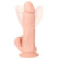 Bendable RC Vibrator with Balls – Nature Skin