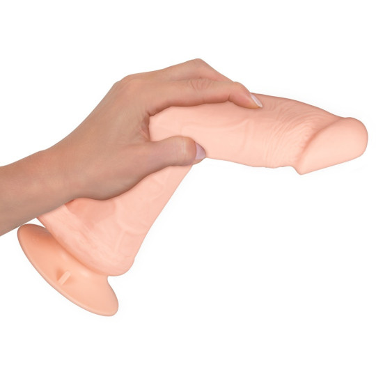 Bendable RC Vibrator with Balls – Nature Skin
