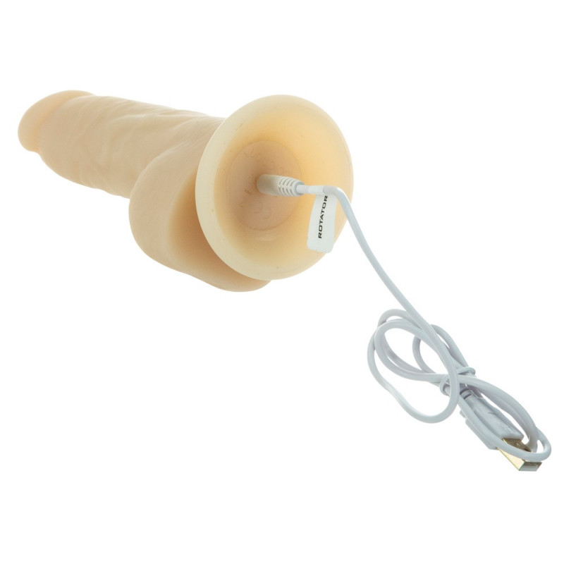 7“ Rotating & Vibrating Dong – Naked Addiction