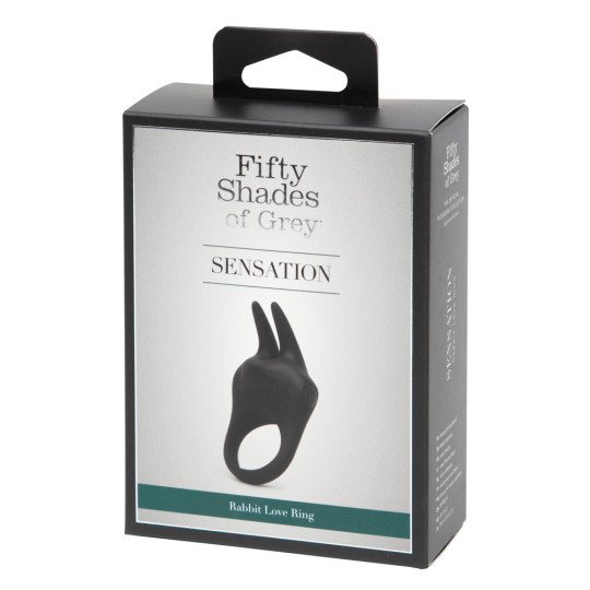 Sensation Vibrating Rabbit Love Ring – Fifty Shades of Grey