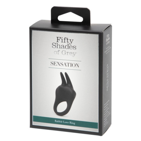 Sensation Vibrating Rabbit Love Ring – Fifty Shades of Grey