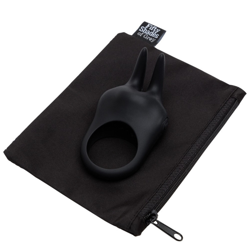 Sensation Vibrating Rabbit Love Ring – Fifty Shades of Grey