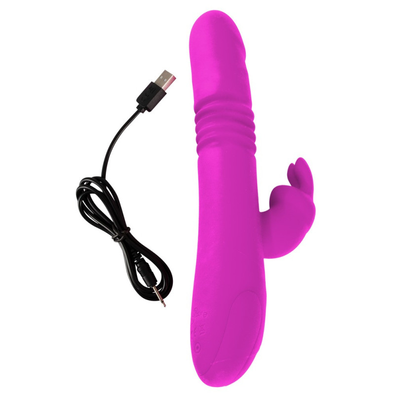 Thrusting Pearl Rabbit Vibrator – Sweet Smile