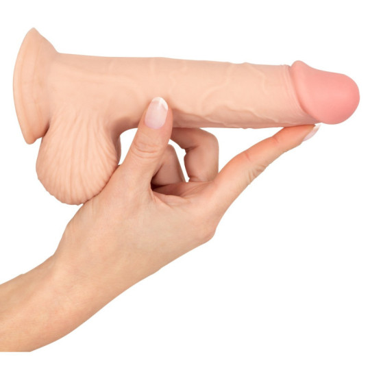 Dildo with moveable Skin – Nature Skin