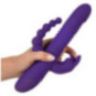 Thrusting Pearl Triple Vibrator – Sweet Smile