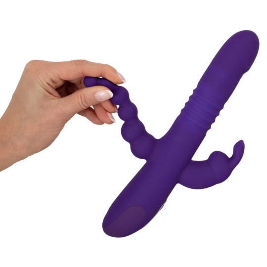 Thrusting Pearl Triple Vibrator – Sweet Smile