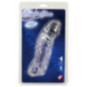 Penis Sleeve with extension + ball ring – Crystal