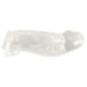 Penis Sleeve with extension + ball ring – Crystal