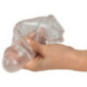 Penis Sleeve with extension + ball ring – Crystal