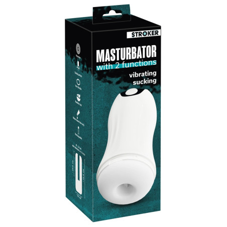Masturbator with 2 functions – Stroker