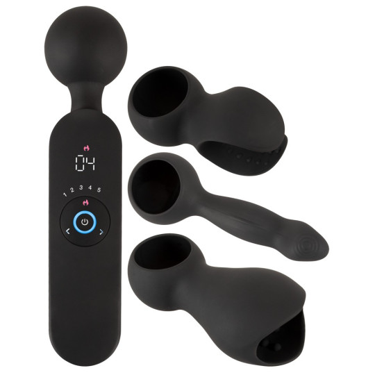 wand vibrator with 3 Attachments – Couples Choice