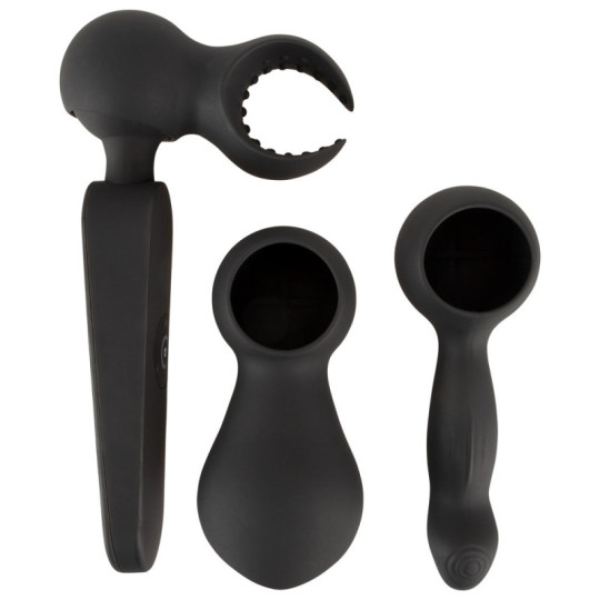 wand vibrator with 3 Attachments – Couples Choice