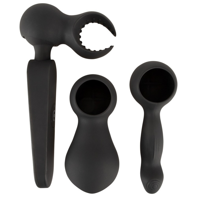 wand vibrator with 3 Attachments – Couples Choice