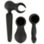 wand vibrator with 3 Attachments – Couples Choice