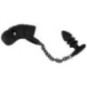 Cock cage with butt plug – Black Velvets