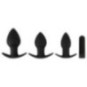 Butt plug set – Black Velvets