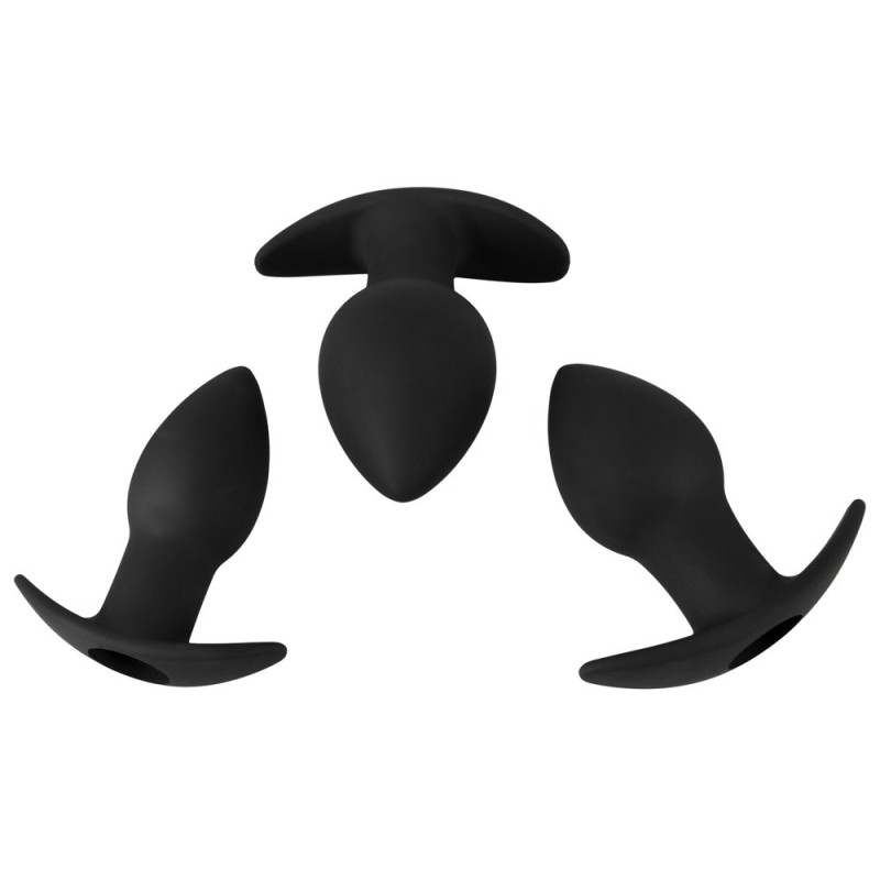 Butt plug set – Black Velvets