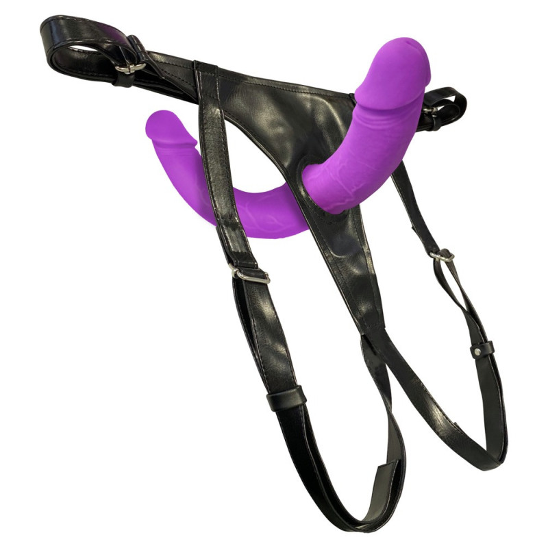 Super Soft Double Strap-On – Sweet Smile