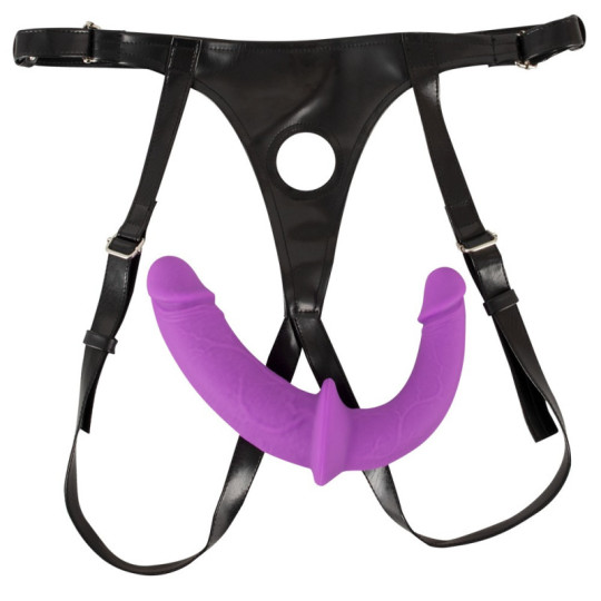 Super Soft Double Strap-On – Sweet Smile