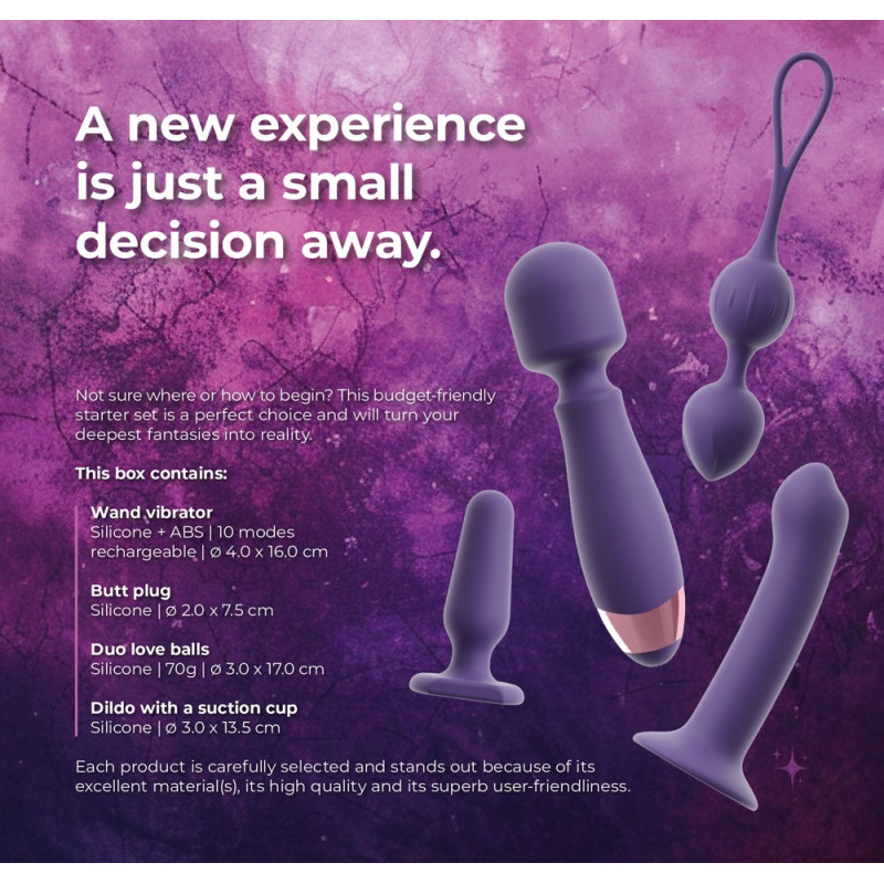 Women Love Toy Starter Set Feminine – Magic Shiver