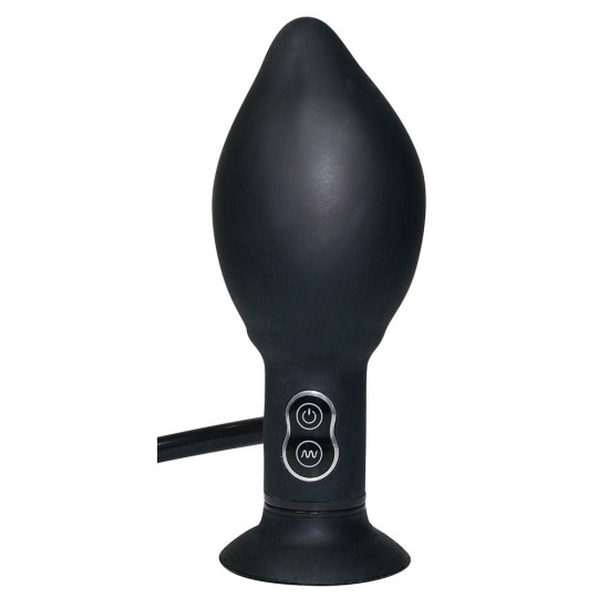 True schwarz Vibrating Anal Plug – You2Toys