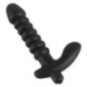 Vibrating plug medium – Black Velvets