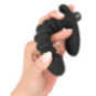 Vibrating plug medium – Black Velvets