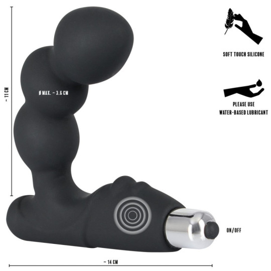Bead-Shaped Prostate Stimulator – Rebel