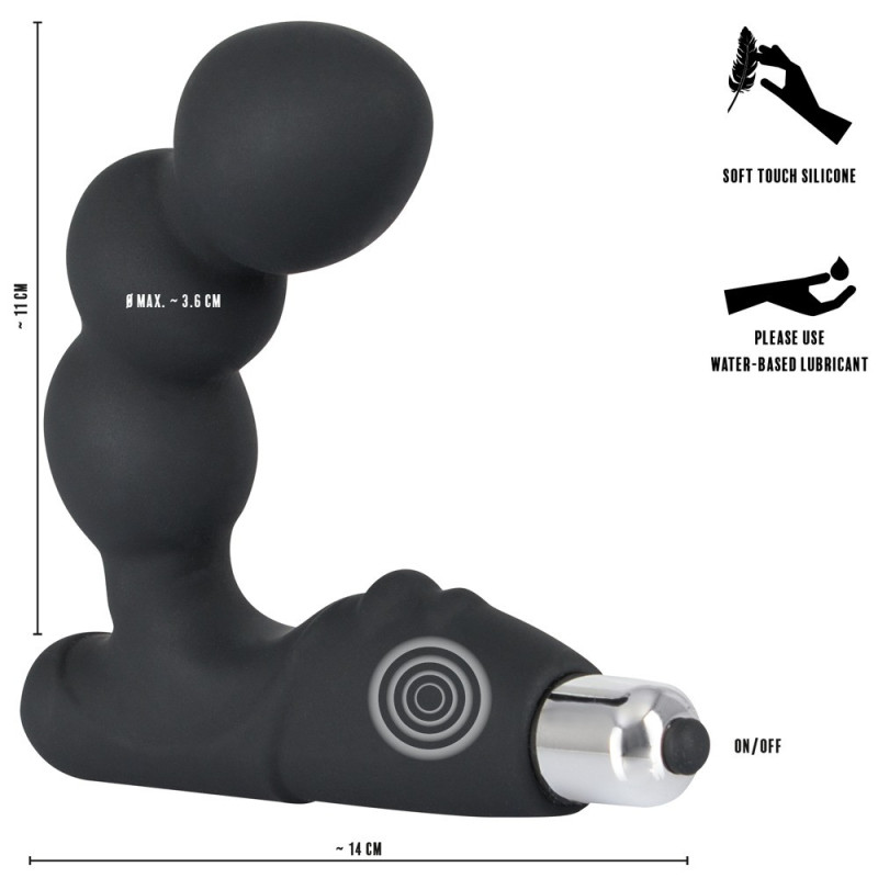 Bead-Shaped Prostate Stimulator – Rebel