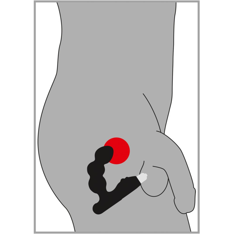 Bead-Shaped Prostate Stimulator – Rebel