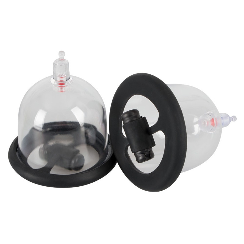 Vibrating Nipple Cups – Bad Kitty