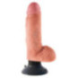 7“ Vibrating Cock with Balls – King Cock