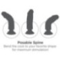 7“ Vibrating Cock with Balls – King Cock
