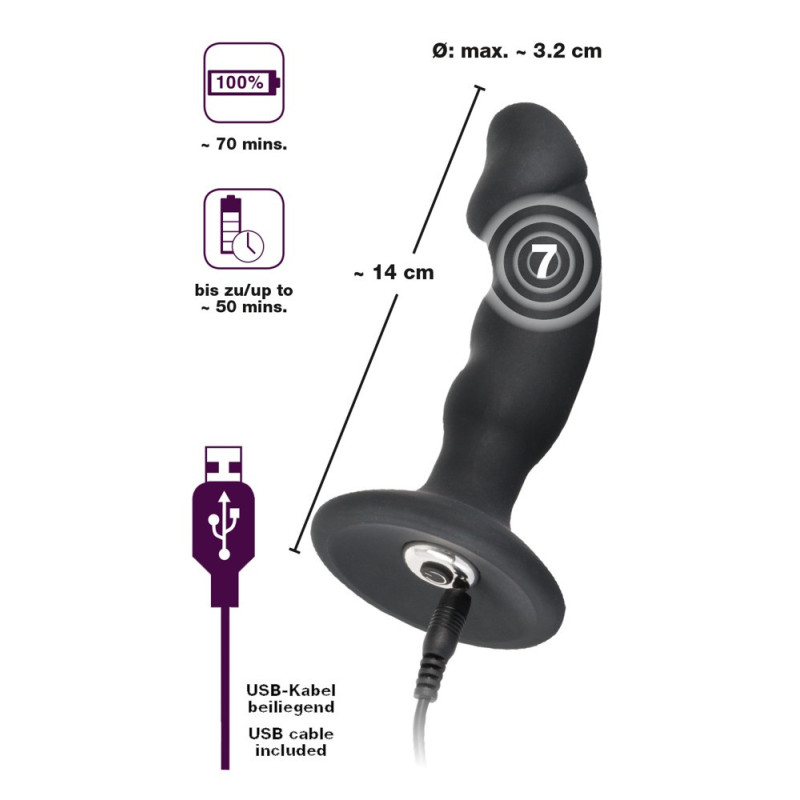 schwarz Velvets Rechargeable Plug – Black Velvets