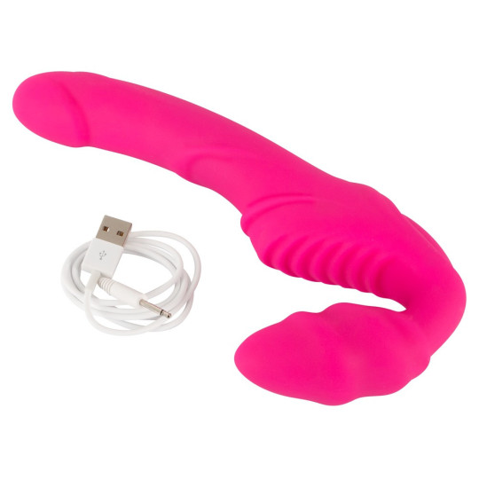 Vibrating Strapless Strap-On – Strapless Strap-On