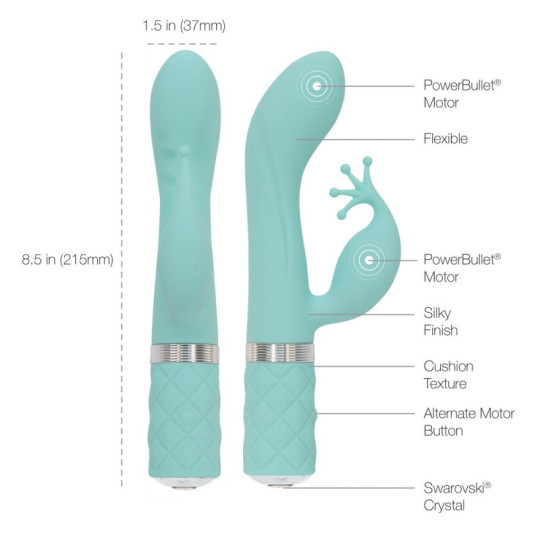 Kinky Luxurious Dual Massager – PILLOW TALK