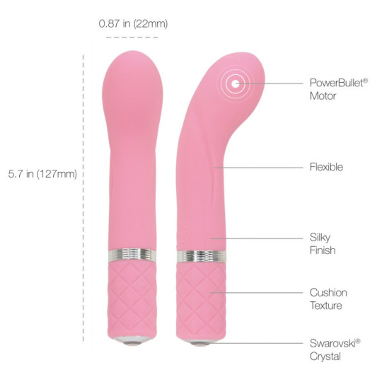 Racy Luxurious Mini Massager – PILLOW TALK