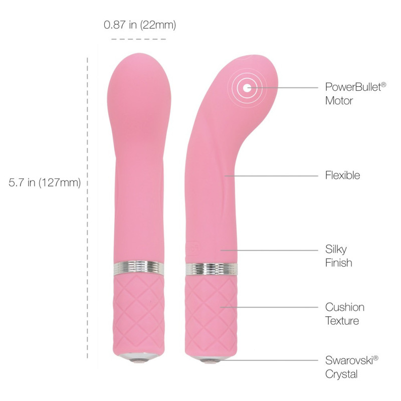 Racy Luxurious Mini Massager – PILLOW TALK