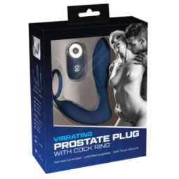 Vibrating Prostate Plug with cockring – You2Toys