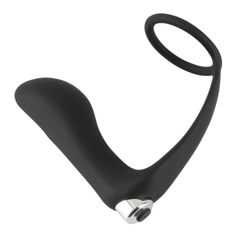 Vibrating Ring & Plug – Black Velvets