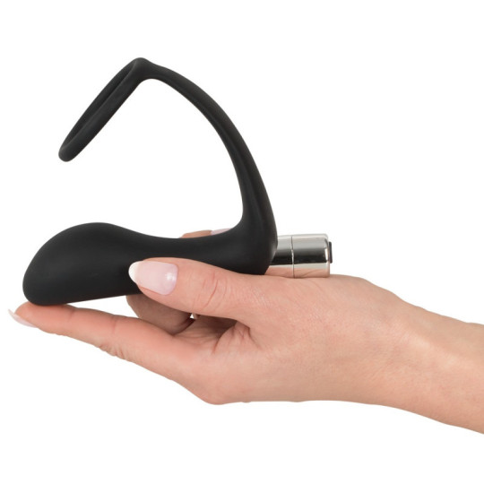 Vibrating Ring & Plug – Black Velvets