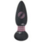 RC rotating & vibrating plug – Black Velvets