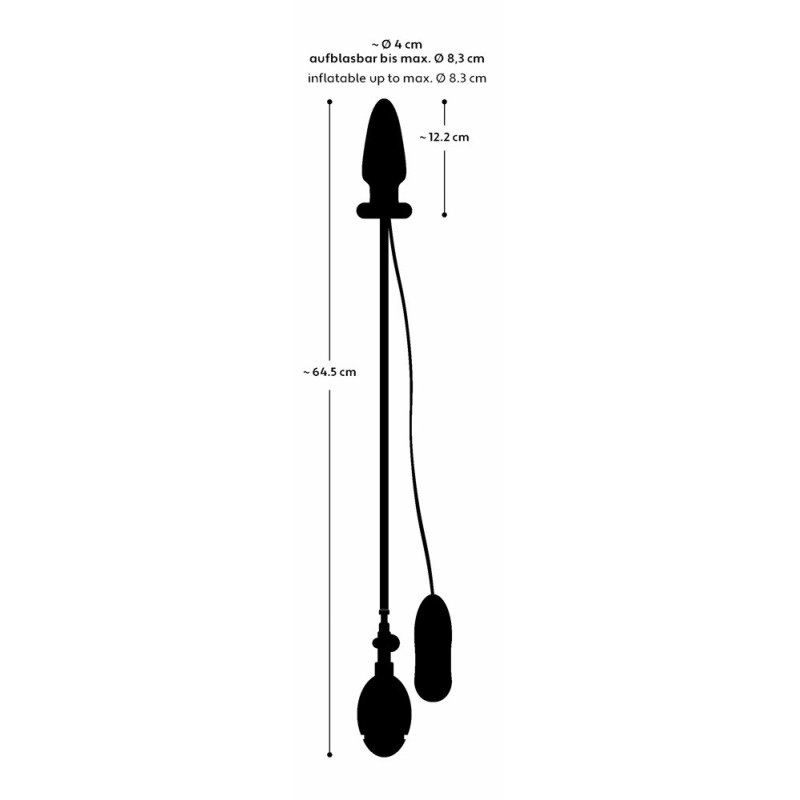 Inflatable Vibrating Butt Plug – You2Toys