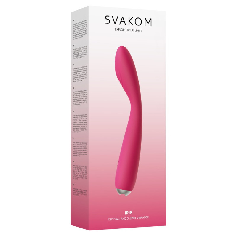 Iris Plum rot G-Punkt-Vibrator – SVAKOM