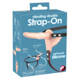 Vibrating Double Strap-On – You2Toys