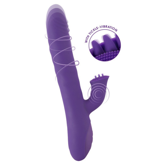 Thrusting & Rotating Pearl Vibrator – Sweet Smile