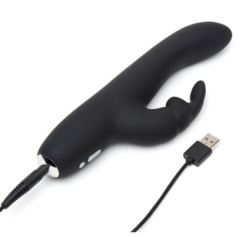 Greedy Girl Slimline Rabbit Vibrator – Fifty Shades of Grey